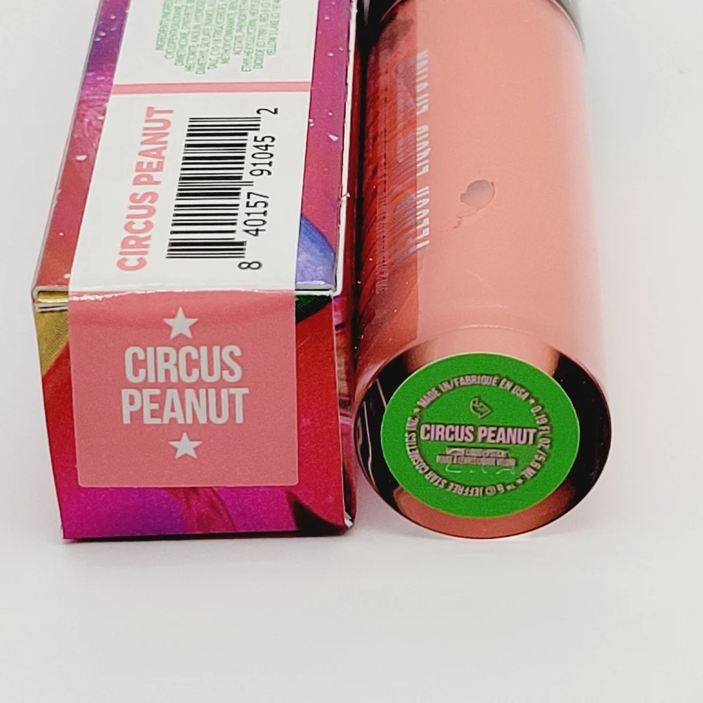 Circus Peanut Jeffree Star Velour Lipstick Brand New in Box Authentic